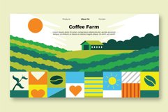 Coffee Farm - Banner &amp; Landing Page Product Image 1