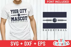 Basketball SVG | Basketball Template 0019 | Shirt Design Product Image 1