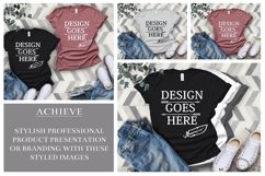 Adult T-Shirt/ T-Shirt Mock-up, Bella Canvas T-Shirts/ Product Image 2