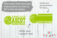 Basketball SVG | Basketball Template 0034 | Shirt Design Product Image 5