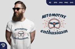 Automotive Enthusiasm Hand Drawn for T-Shirt Design Product Image 1