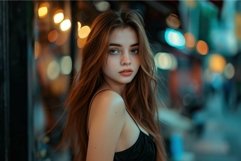 Enigmatic beauty in urban twilight Product Image 1