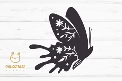 Butterfly SVG, butterfly PNG, butterfly silhouette Product Image 3
