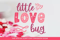 Love Struck, Thick Valentine's Heart Font - Free Font Of The Week Product Image 5