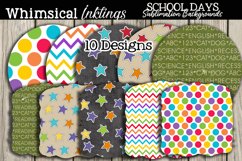 School Days Sublimation Backgrounds Pack Product Image 1