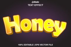 honey text effect Product Image 1