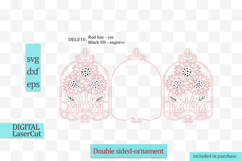 Mom Sunflowers Sun-catcher svg Mothers day Birthday tags Product Image 3