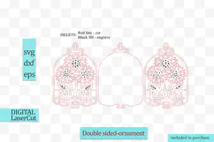 Mom Sunflowers Sun-catcher svg Mothers day Birthday tags Product Image 3