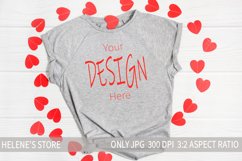 valentines day mockup bundle, valentines day tshirt mockups Product Image 12