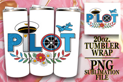 Blissful moments 20oz tumbler wrap, Profession Product Image 1
