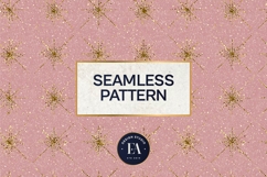 Pink Gold Shimmer Digital Paper, Glitter Texture Product Image 3