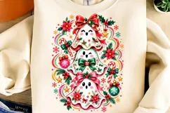 Funny Christmas Ghosts PNG, Funny Christmas PNG, Christmas Product Image 3