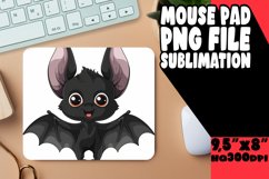 Watercolor Halloween Sublimation Mouse Pad PNG Product Image 1