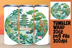 Sublimation 20oz Scenic Art Tumbler Wrap Product Image 1