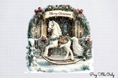 White Rustic Christmas Clipart PNG Product Image 1