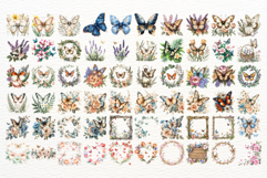 Spring Butterfly Clipart Product Image 4