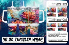 Whimsical Garden: Pattern Sublimation Delight Product Image 1