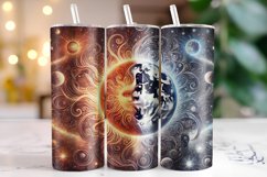 Sun moon Tumbler Wrap | Sublimation | Tumblers Product Image 1