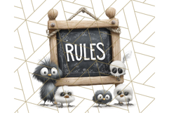 Cute Animals in Jail Clipart PNG, Funny Prisoner Critters Product Image 3