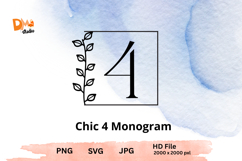 Chic Monogram Product Image 1