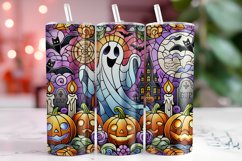 Halloween Boo Tumbler Wrap | Sublimation | Tumblers Product Image 1
