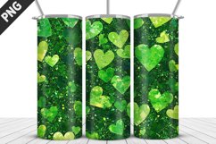 3D St Patrick&#039;s Day Tumbler Wrap| Sublimation Design Product Image 4