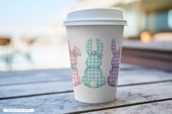 Cute Easter Bunnies Png Sublimation Product Image 6