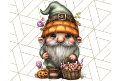 Spooky Gnome Village Clipart PNG Halloween Png Product Image 3