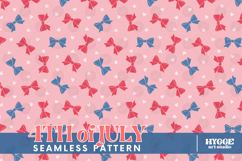 American 4th of July Coquette Bow Seamless Pattern Bundle Product Image 12