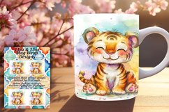 Springtime Bliss Sublimation Mug Wraps Product Image 1