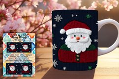 Enchanting 15oz Mug Wrap Png Template , Holiday Product Image 1