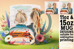 Dynamic Spring Companions Mug Wrap: 11oz 15oz Product Image 1