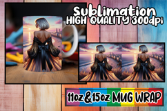 Unique adventures 11oz 15oz sublimation wrap, Women Product Image 1