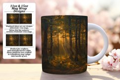 Spring Horizon Landscape Mug Wrap: Sublimation - 11oz/15oz Product Image 1