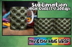 Sleek 3D Pattern Mug Wrap Sublimation Product Image 1