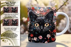 Mesmerizing Cat Artistry: Amazing Sublimation Creations Product Image 1