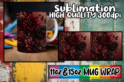 Sweet escapes 11oz 15oz sublimation wrap, Leopard Prints Product Image 1