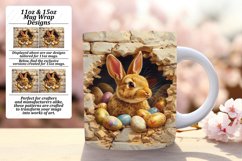 Spring Easter Hole Mug Wrap, 3D Bliss Product Image 1