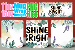 Playful dreams sublimation mug wrap, Quote Product Image 1
