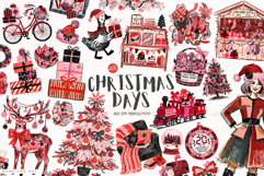 Christmas Days Clipart Product Image 1