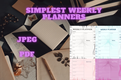 best simplest weekly planner freebie 47,free Weekly planners Product Image 3