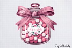 Baby Girl Desserts Clipart PNG Product Image 1