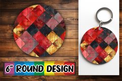 Bold Splash Art Round Design PNG Product Image 1