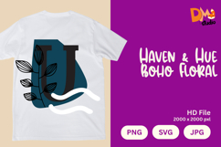 Haven &amp; Hue Boho Floral Monogram Product Image 1