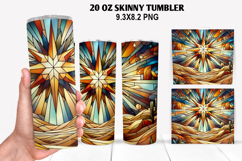Jesus Skinny Tumbler 20oz Wrap Design, Christmas Tumbler Product Image 1