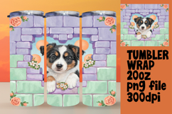 Versatile 20oz Tumbler Template , Cute Dog Product Image 1