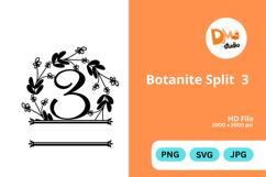 Botanite Split Monogram Product Image 1