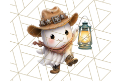 Old West Ghost Halloween PNG Clipart Product Image 3