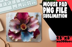 Spring Bouquet: 3D Mouse Pad Designs Design PNG Product Image 1