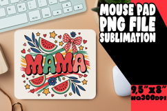 RADIANT mouse mat Sublimation Ideas, Mama Product Image 1